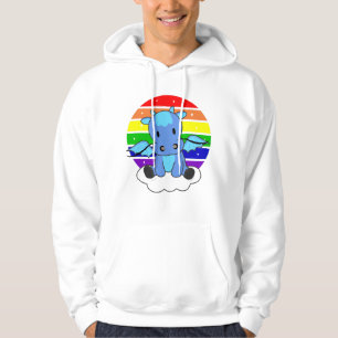 Veste À Capuche Dragon Rainbow Parties scintillant Imaginaire Kawa