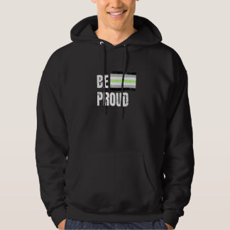 Veste À Capuche Drapeau Agender Lgbt Fier Lgbt Drapeau Fier Drapea