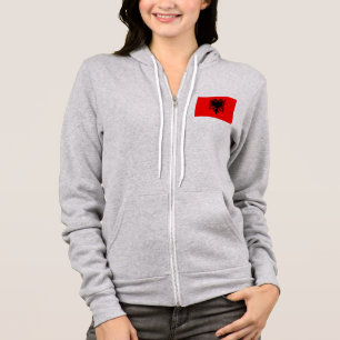 Veste À Capuche Drapeau Albanie