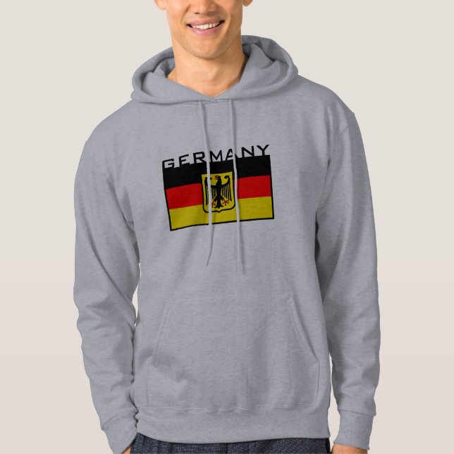 Veste À Capuche Drapeau allemand (Devant)