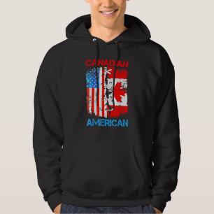 Veste À Capuche Drapeau américain Amérique Amérique États-Unis Can