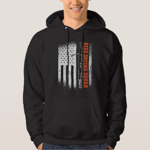 Veste À Capuche Drapeau Américain Bassooniste