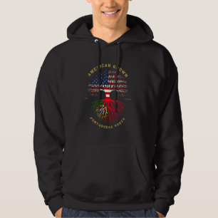 Veste À Capuche Drapeau Américain Cultivé Avec Des Racines Portuga