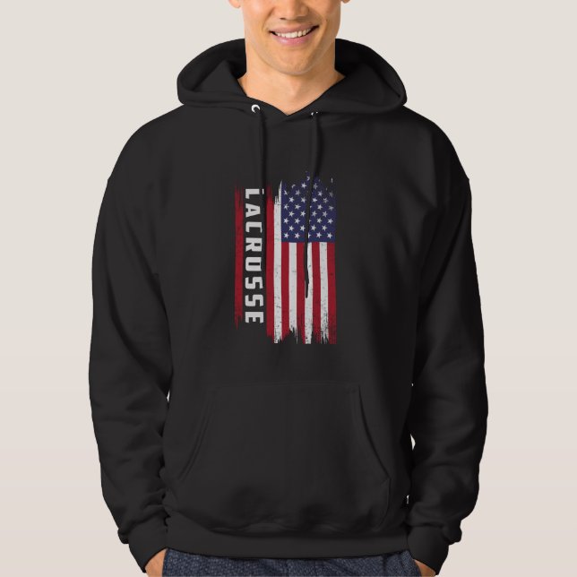 Veste À Capuche Drapeau américain de crosse (Devant)