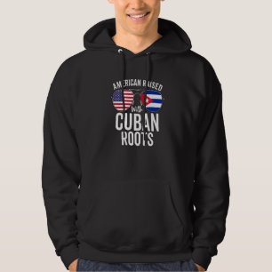 Veste À Capuche Drapeau Américain De Racines Cubaines Usa Cuba