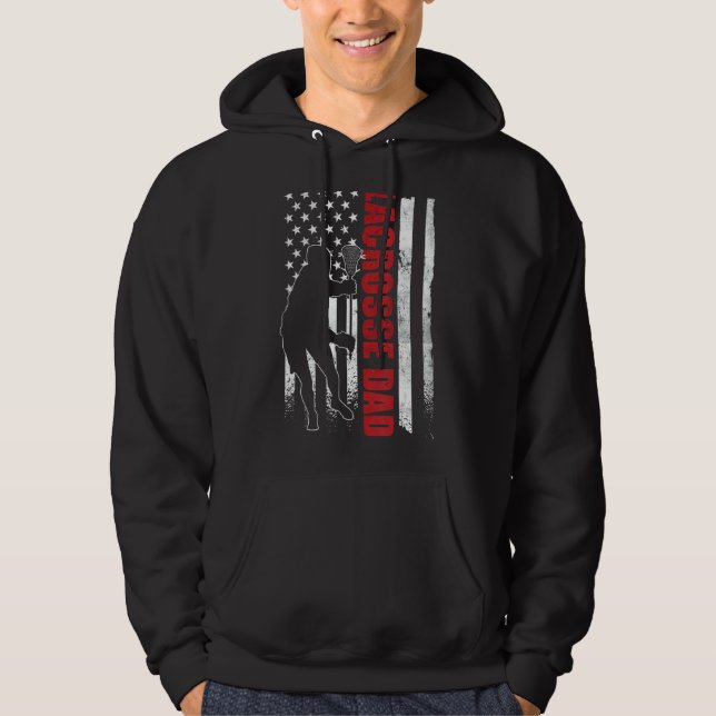 Veste À Capuche Drapeau américain Drapeau américain 4 juillet Drap (Devant)