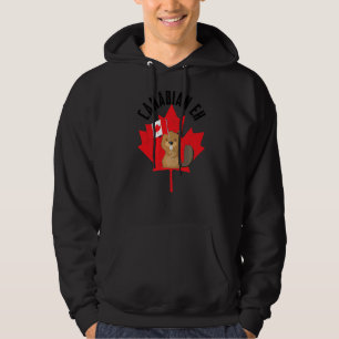 Veste À Capuche Drapeau canadien Eh Beaver Maple Leaf Heureux Da C