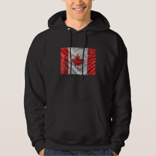 Veste À Capuche Drapeau canadien vintage feuille d'érable Joyeuse
