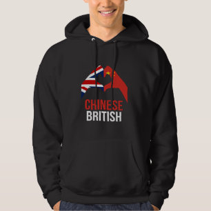 Veste À Capuche Drapeau chinois britannique