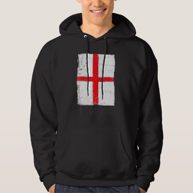 Veste À Capuche Drapeau d'Angleterre pour les enfants et les expat (Devant)