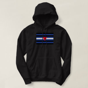 Veste À Capuche Drapeau de fierté cuir queer