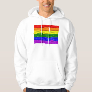 Veste À Capuche Drapeau de fierté de SlipperyJoe's vernis liquide
