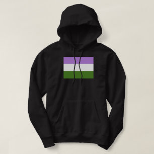 Veste À Capuche Drapeau de fierté genderqueer