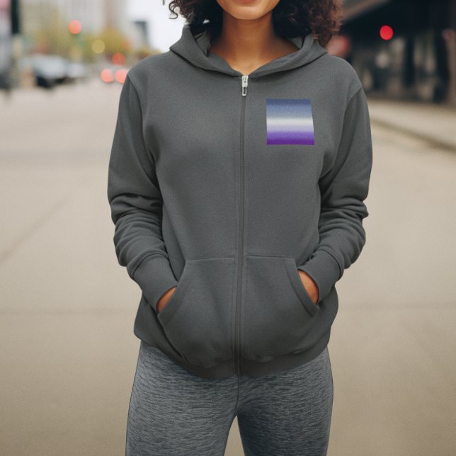 Veste À Capuche Drapeau de fierté lesbienne Butch à dégradé – Drap (Créateur téléchargé)