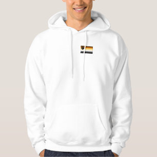 Veste À Capuche Drapeau de la fierté de l'ours gay