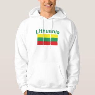 Veste À Capuche Drapeau de la Lithuanie