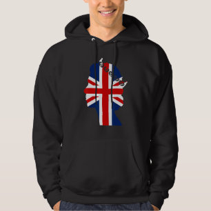 Veste À Capuche Drapeau de la reine britannique