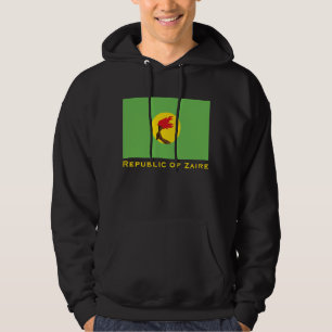 Veste À Capuche Drapeau de la République du Zaïre