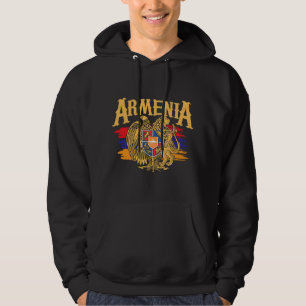 Veste À Capuche Drapeau de l'Arménie en détresse - Pays de la dias