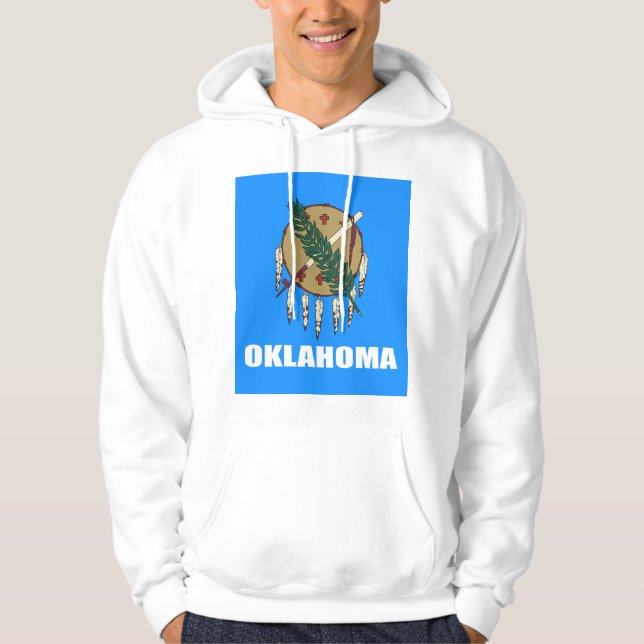 Veste À Capuche Drapeau de l'Oklahoma  (Devant)