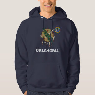 Veste À Capuche Drapeau de l'Oklahoma
