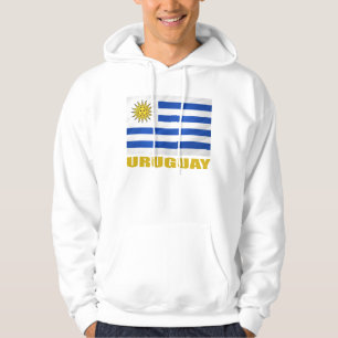 Veste À Capuche Drapeau de l'Uruguay