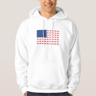 Veste À Capuche Drapeau de Snowmobile