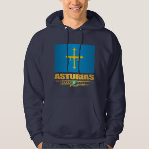 Veste À Capuche Drapeau des Asturies
