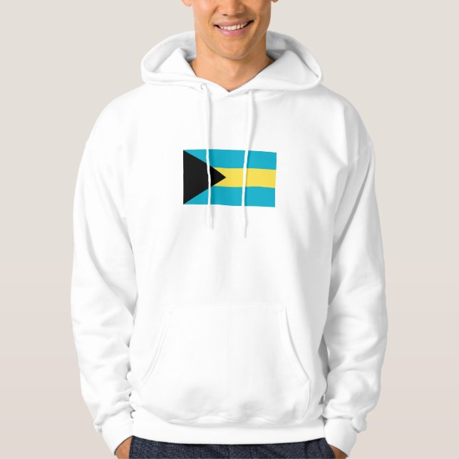 Veste À Capuche Drapeau des Bahamas (Devant)