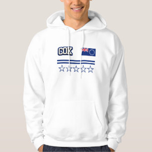 Veste À Capuche Drapeau des Îles Cook
