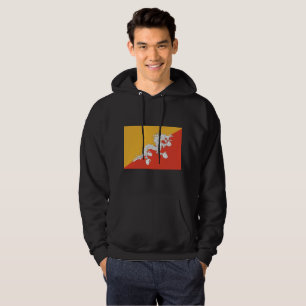 Veste À Capuche Drapeau du Bhoutan