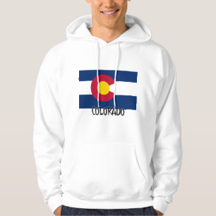 Veste À Capuche Drapeau du Colorado