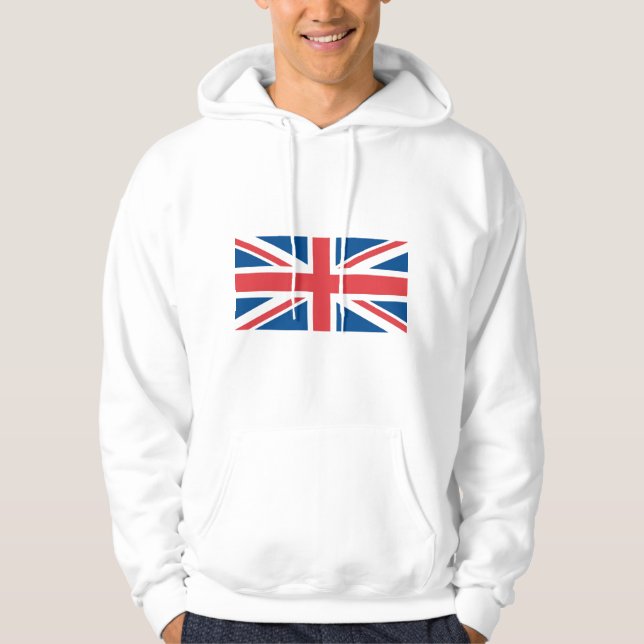 Veste À Capuche Drapeau du Royaume-Uni (Devant)