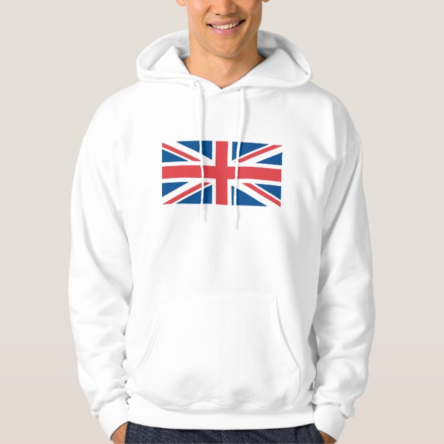 Veste À Capuche Drapeau du Royaume-Uni (Devant)
