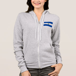 Veste À Capuche Drapeau El Salvador