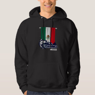 Veste À Capuche Drapeau Mexique Pêche Au Mexique Pêche