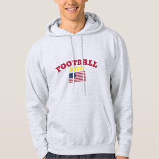Veste À Capuche Drapeau officiel Football Club USA vrai Classic pr