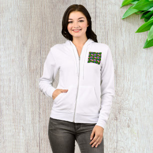 Veste À Capuche Drapeau patriotique américain Motif sur vert