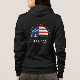 Veste À Capuche Drapeau Radical par Basic Decency USA
