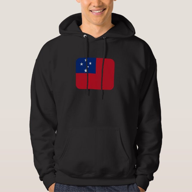 Veste À Capuche Drapeau Samoa (Devant)