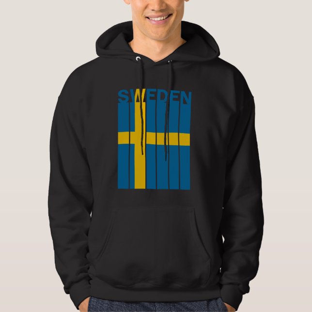 Veste À Capuche Drapeau Suède (Devant)
