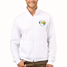 Drapeaux fiers irlandais et cœur gay Fierté et Irl