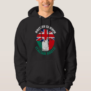 Veste À Capuche Drapeaux vintage de racines italiennes cultivées b