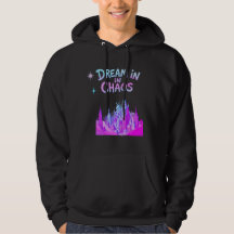 Dream in Chaos – Surreal Cityscape Hoodie