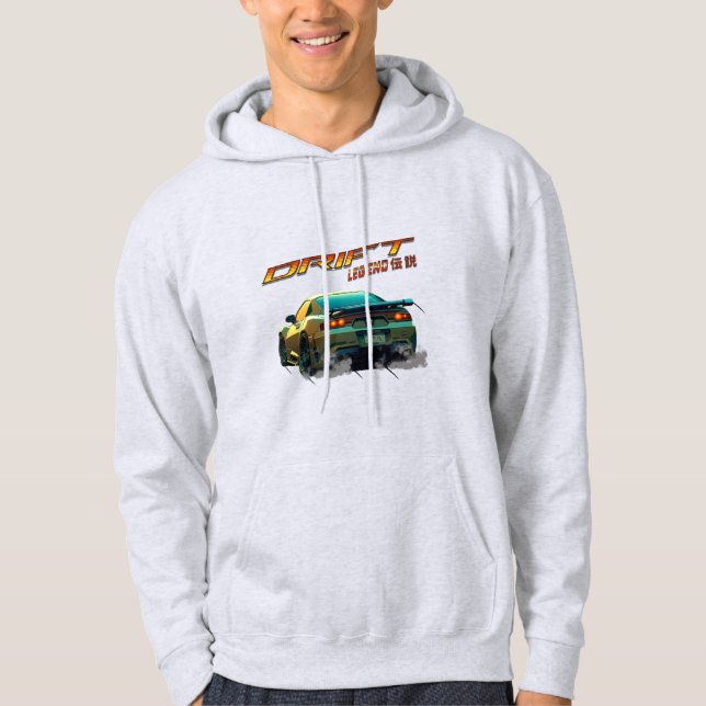 VESTE À CAPUCHE DRIFT LEGEND SUPRA MK4 - STYLE ANIME (Devant)