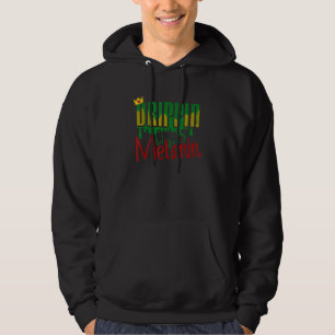 Veste À Capuche Drippin Melanin Poppin Black History Prith Mois