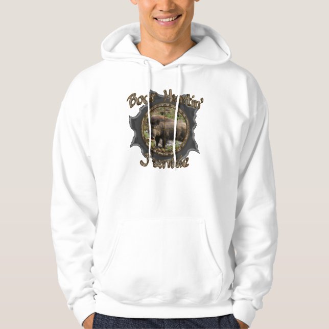 Veste À Capuche Drogué de Huntin de verrat (Devant)