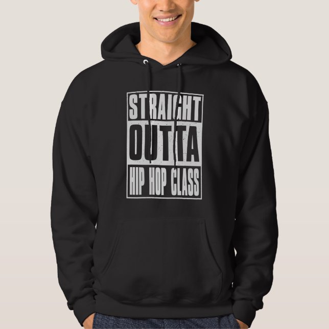 Veste À Capuche Droit devant classe Hip hop enfants filles garçons (Devant)
