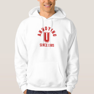 Veste À Capuche Drôle Annoying You Sweatshirt, Rouge