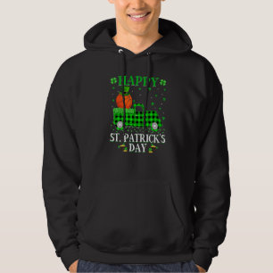 Veste À Capuche Drôle Buffalo Plaid Green Truck Basketball St Pat